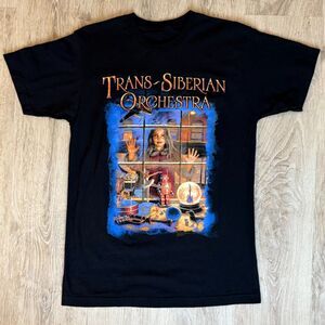 Trans-Siberian Orchestra Winter Tour 2022 Black T-Shirt Size L Concert Tee